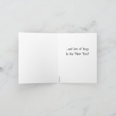 Classic Chic Young-kerstkaart Feestdagen Kaart (Binnen)