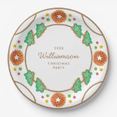 Classic Christmas Cookie  papier Bord (Voorkant)