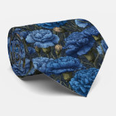 Classic Christmas Gift For Men Carnation Floral Stropdas (Opgerold)