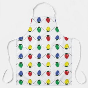 Classic Christmas Lights All-Over Print Schort
