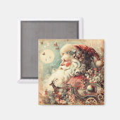 Classic Christmas Père Noël Magnet (Recto/Verso)