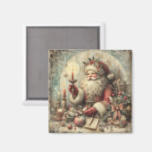 Classic Christmas Père Noël Magnet (Recto/Verso)