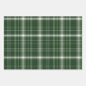 Classic Christmas Plaid collectie Rood Groen Cream Inpakpapier Vel (Voorkant 2)