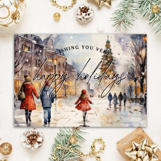 Classic Christmas Realtor Carte de vacances