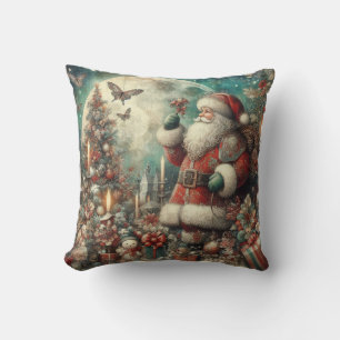 Classic Christmas Santa Sierkussen