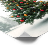 Classic Christmas Tree Holiday Poster (Hoek)