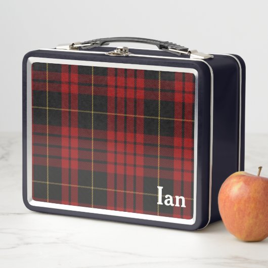 Classic clan MacQueen Tartan Pset Custom (In situ)
