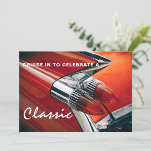 Classic classique Invitation d'anniversaire