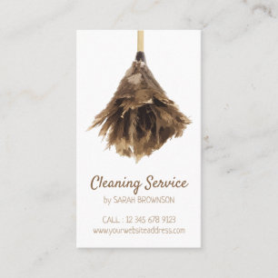 Classic Cleaning Service maid janitorial Visitekaartje