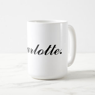 Classic Coffee Mok met uw persoonlijke naam
