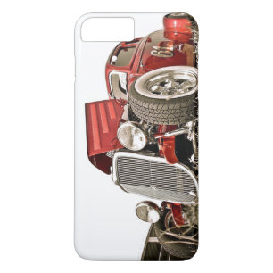 Classic Collector's Red Car Auto iPhone 8 Plus / 7 Plus Hoesje