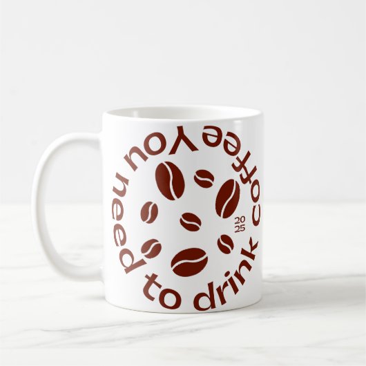 classic coofe mug (Gauche)
