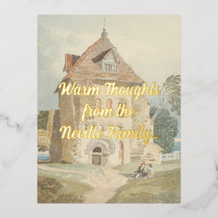 Classic Cottage Folie Briefkaart