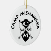 Classic Crest Orniment Keramisch Ornament (Rechts)