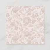 Classic  Crest Wedding Details Website Informatiekaartje (Achterkant)