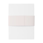 Classic Crest Wedding Monograms Uitnodigingen Wikkel (Achterkant Voorbeeld)