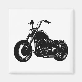 Classic Cruiser Motorcycle Design Magneet