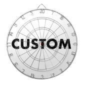 Classic Custom Dartboard - Red & Green Standard Dartbord (Voorkant)