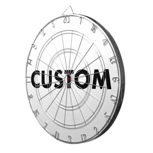 Classic Custom Dartboard - Red & Green Standard Dartbord (Voorkant Rechts)