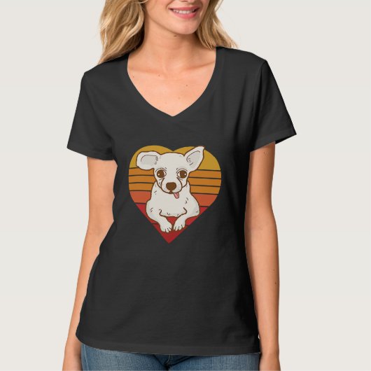 Classic Cute Chihuahua    3 T-shirt (Voorkant)