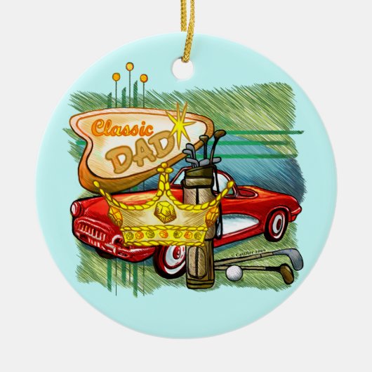 Classic Dad ornament (Voorkant)