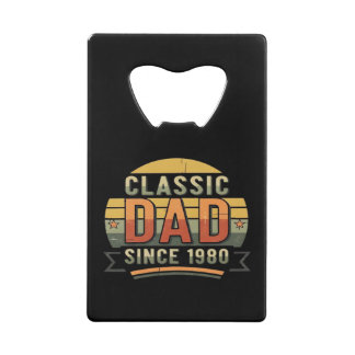 Classic Dad Since 1980  Vintage Retro 