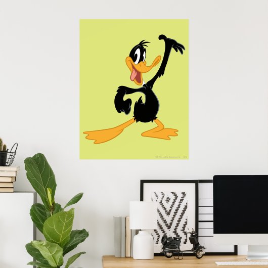 Classic DAFFY DUCK™ Poster (Thuiskantoor)