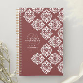Classic Damask Abstract Chic Geometric Script