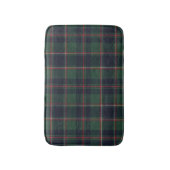 Classic Dark Blue Red Green Plaid Pattern Badmat (Voorkant Verticaal)