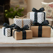 Classic Dark Blue Red Green Plaid Pattern Lint