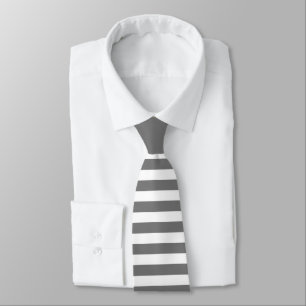 CLASSIC DARK GRAY STRIPED STROPDAS