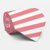 CLASSIC DARK PINK STRIPED STROPDAS (Opgerold)