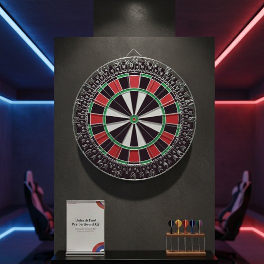 Classic Dartboard Arrow Pattern Game Design Dartbord