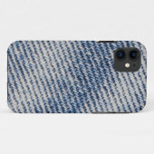 Classic Denim Texture iPhone 5 Hoesje (Achterkant (horizontaal))