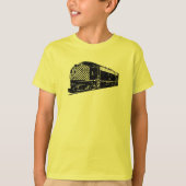 Classic Diesel Train Engine T-shirt (Voorkant)