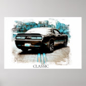 *~* Classic Digital NIR Musea Antiek Car Poster (Voorkant)