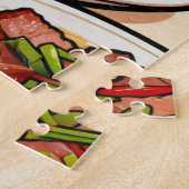 Classic Dim Sum & Chinese Dishes Puzzle (Côté)