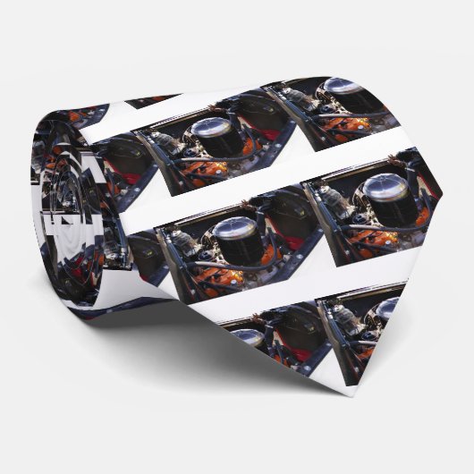 Classic Dodge Engine Bay. Stropdas (Opgerold)