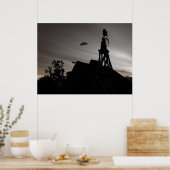 Classic Domed Saucer Poster (Cuisine)