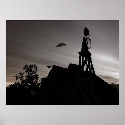 Classic Domed Saucer Poster (Devant)