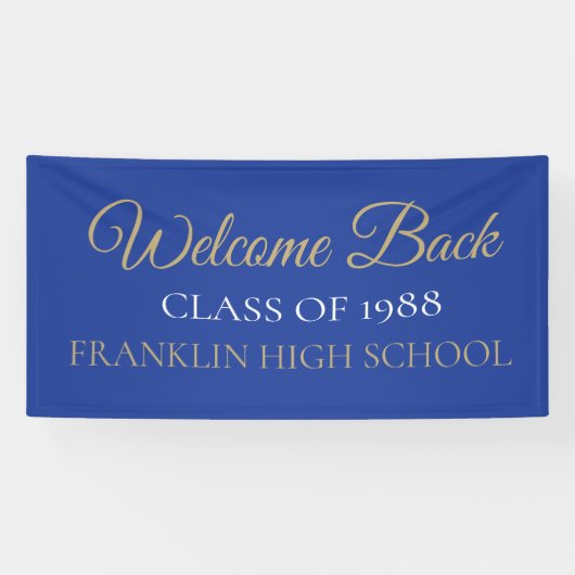 Classic! DOUANE-klasse reünie banner (Horizontaal)