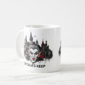 Classic Dracula Vampire Mug Koffiemok (Voorkant links)