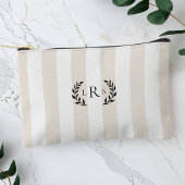 Classic Drie Initiaal Laurel Monogram Etui