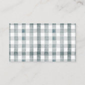 Classic Duck / Mallard Witte Luier Raffle Ticket Informatiekaartje (Achterkant)