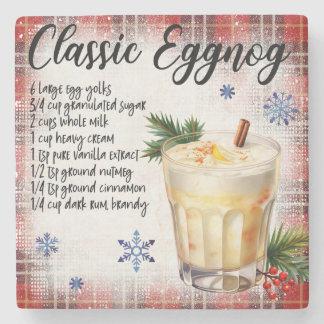 Classic Eggnog Recept Marmeren Onderzetter