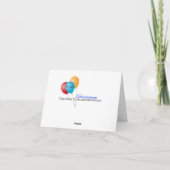 Classic Elegance Red Rose Verjaardag Kaart (Achterkant)