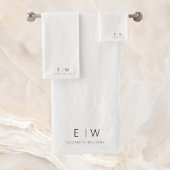 Classic Élégant Moderne Minimaliste Nom Monogramme
