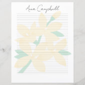 Classic Elegant Monogram Script Stationery (Voorkant)