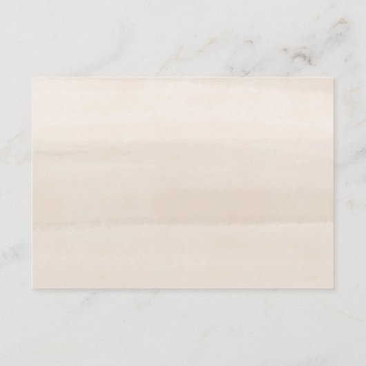 Classic Elegant RSVP, Réponse, Cartes de réponse (Dos)