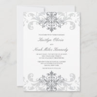 Classic & Elegant Silver Ironwork Catholic Wedding